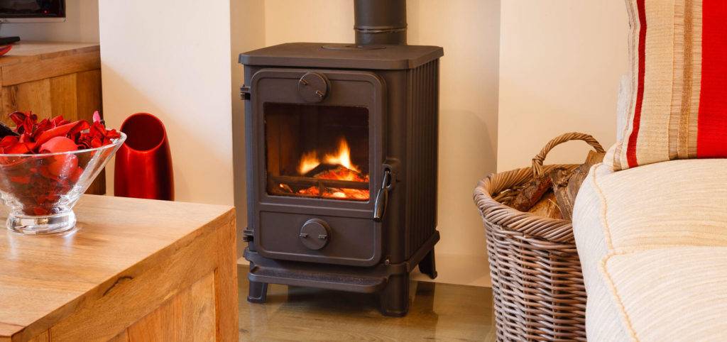 wood burning stove